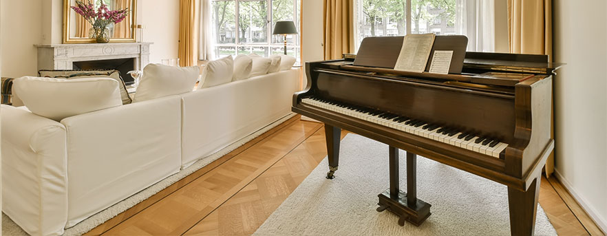 piano moved into new home